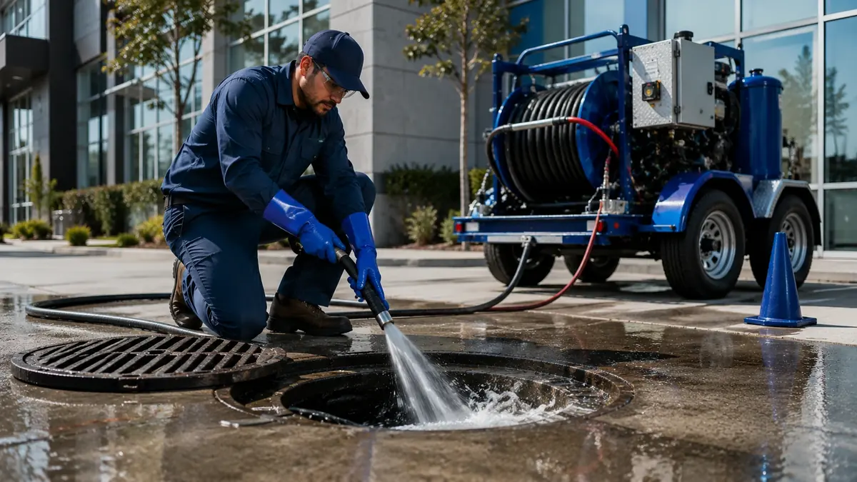 Commercial Hydro Jet Drain Cleaning in Pismo Beach