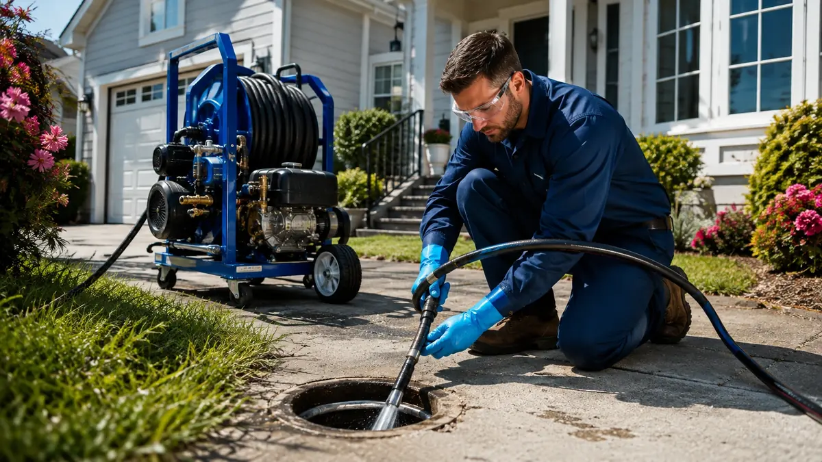 Residential Hydro Jet Drain Cleaning in Pismo Beach