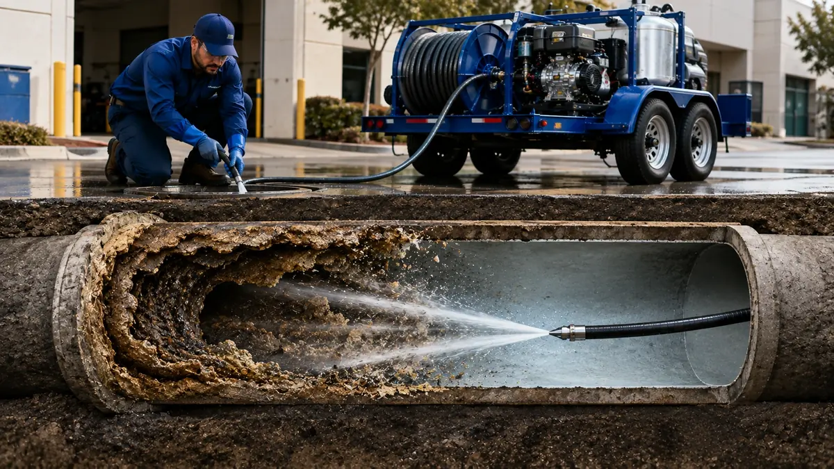 Sewer Pipe Descaling in Pismo Beach